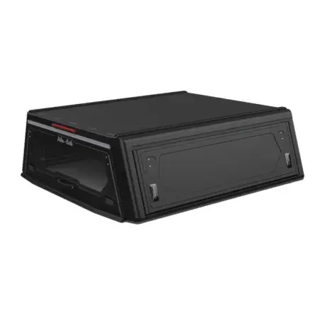 Hardtop Contour noir lisse sans fenêtre latérale Volkswagen Amarok 2010-2022 DC Alu-Cab